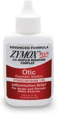 Advanced Plus Enzymatic Otic Ear Solution for Dogs & Cats with Hydrocortisone