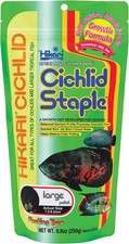 Cichlid Staple Floating Pellets Fish Food Large Pellets 8.8 oz. 250g 