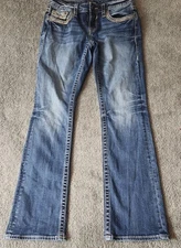 Vigoss Chelsea Slim Boot Low Rise Womens Jeans Size 5/6 L33 Heritage Fit