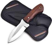 Fixed Blade Hunting Knife Stainless Steel Bushcraft Scout Carry Knife Sheath