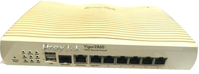 DrayTek Vigor 2860 VDSL2/ADSL2+ Router Firewall mit Netzteil
