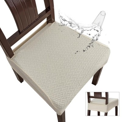Genina Waterproof Seat Covers for Dining Room Chair Covers Waterproof Dining ...