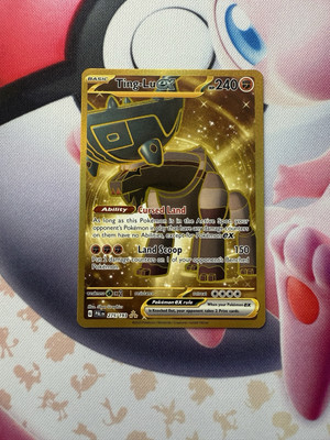 Pokémon TCG Karte Ting-Lu EX Paldea Evolved Mint 275/193 Gold