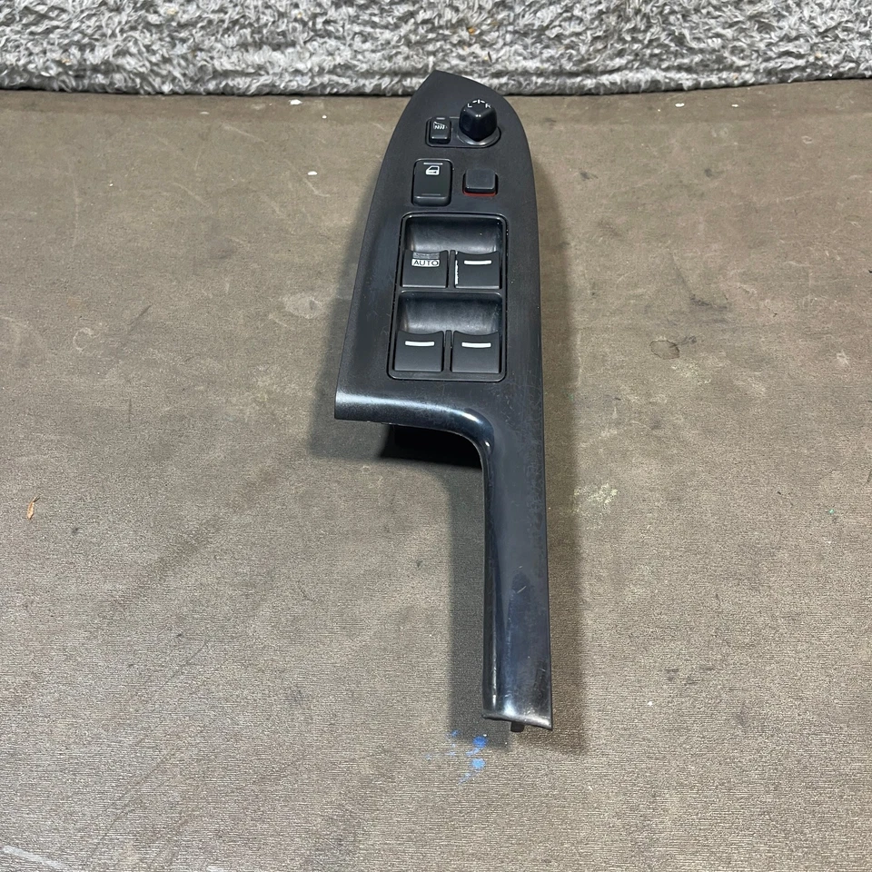 2003-2007 Honda Accord Acura TSX Driver Master interruptor de janela de energia moldura preta - Imagem 2 de 4