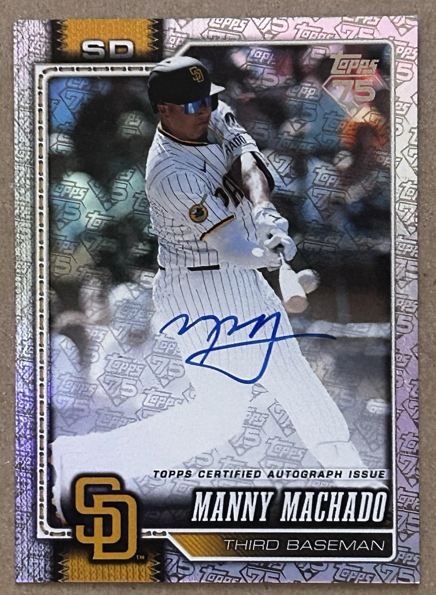 Manny Machado Baseball Serial Numbered Sports Trading Cards