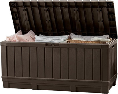92 Gallon Resin Deck Box-Organization and Storage for Patio Furniture Outdoor
