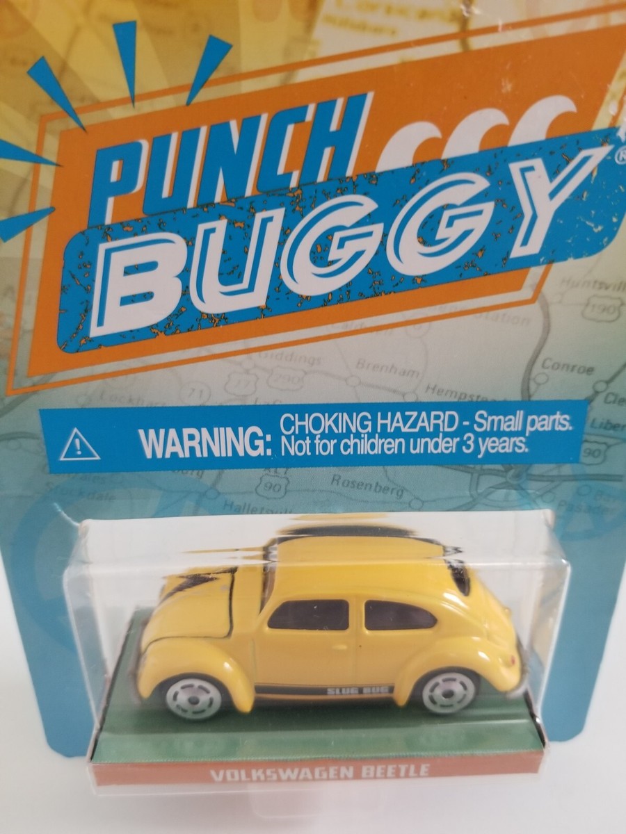 Punch Buggy Volkswagen Beetle Slug Bug Yellow By Jada NEW | eBay