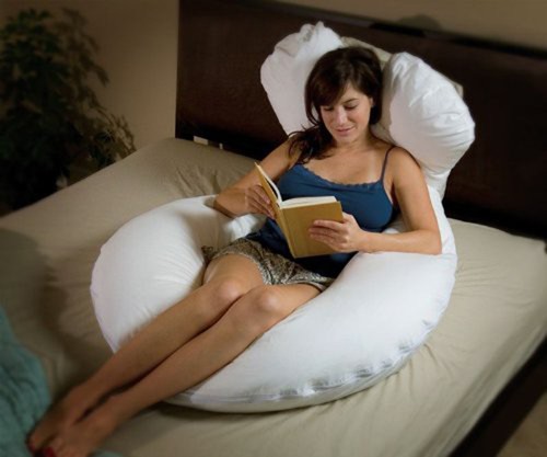 New Comfort-U Body Support Pillow Mattress COMFORT U BED - Snuggle Pillow - Picture 3 of 6