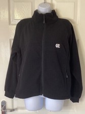 Ocean Earth Size 10 Black Fleece Top Jacket Coat Snowboarding