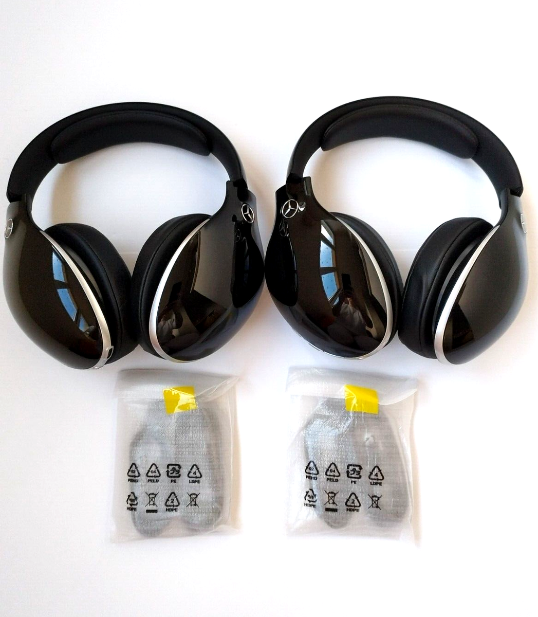 Original Mercedes-Benz Wireless Headphones 3D Sound NC Brand NEW