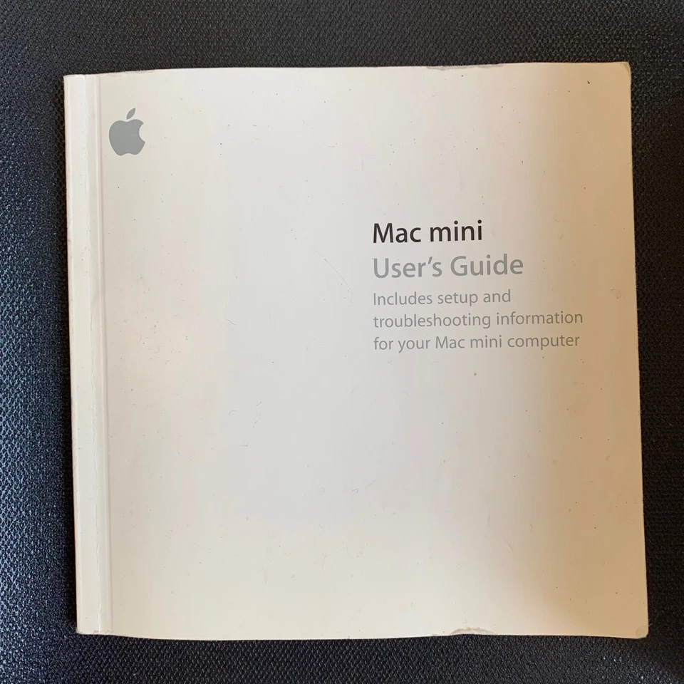 Mac Mini A1176 Core Duo 1.66GHz 2GB RAM 60GB HDD Brick Snow Leopard Manual WORKS - Image 3 of 4