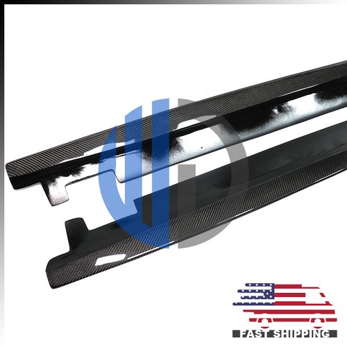 Para BMW E60 M5 2006 2007 2008 2009 2010 sedán con faldones laterales de fibra de carbono estilo - Imagen 3 de 5