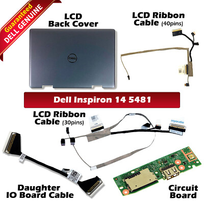 Genuine Dell OEM Inspiron 14 5481 2-in-1 14'' LCD Back Cover Lid Assembly HRDNK