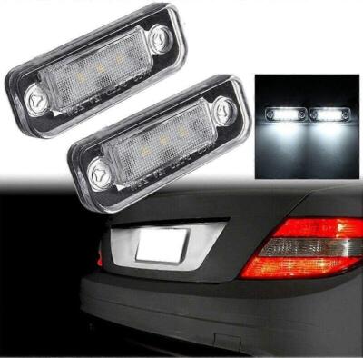 LED-Kennzeichen Licht Lampen Fehlerfrei für Mercedes Benz W203 5D W211 W219