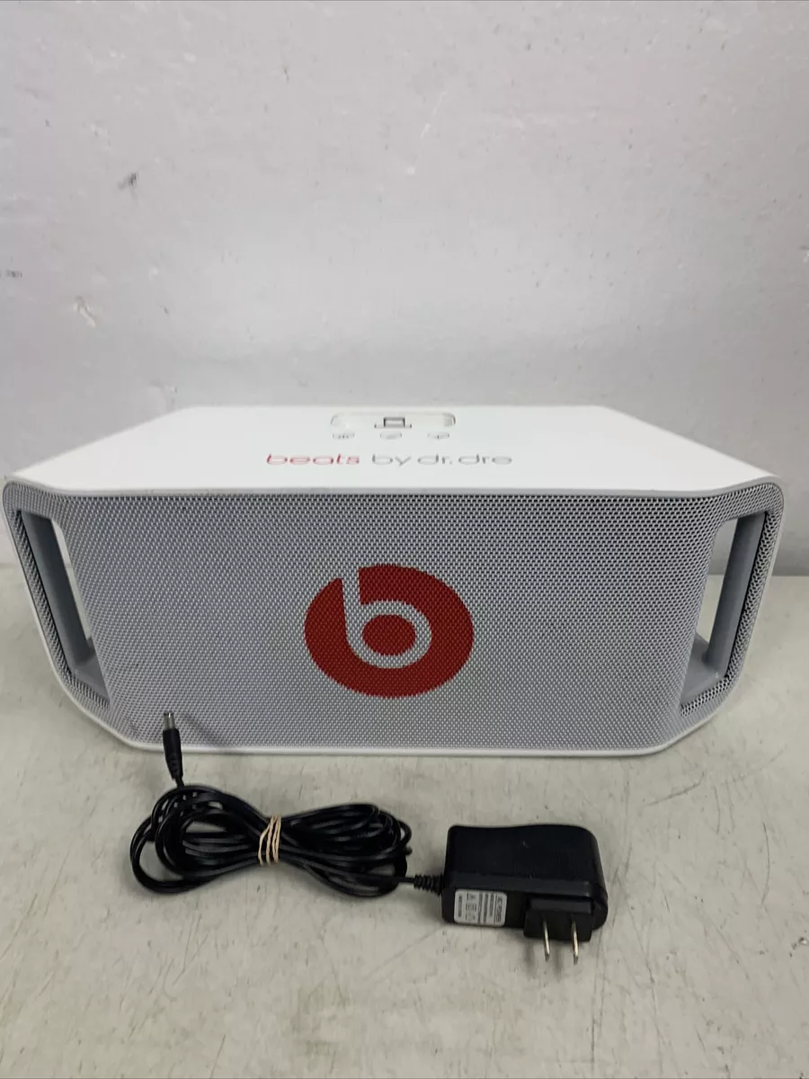 Beats By Dre Beatbox Portable Wireless Bluetooth Speaker White Full Size