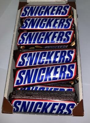  Snickers Schokoriegel mit Nüssen 24x50g