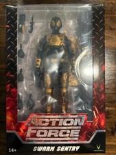 Valaverse  6  Action Force Action Figure Swarm Sentry Gold New NIB RARE FIGURE