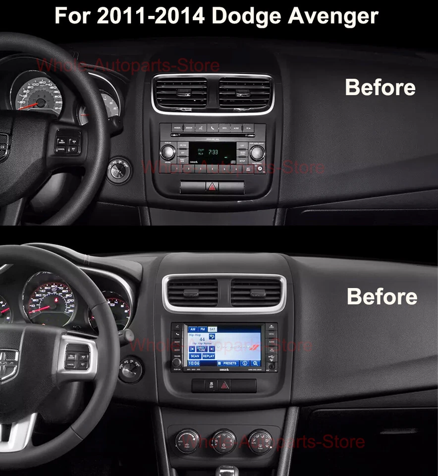 7'' Android 13 For 2011 2012 13 2014 Dodge Avenger Car Stereo Radio GPS Carplay Foto 2 de 4
