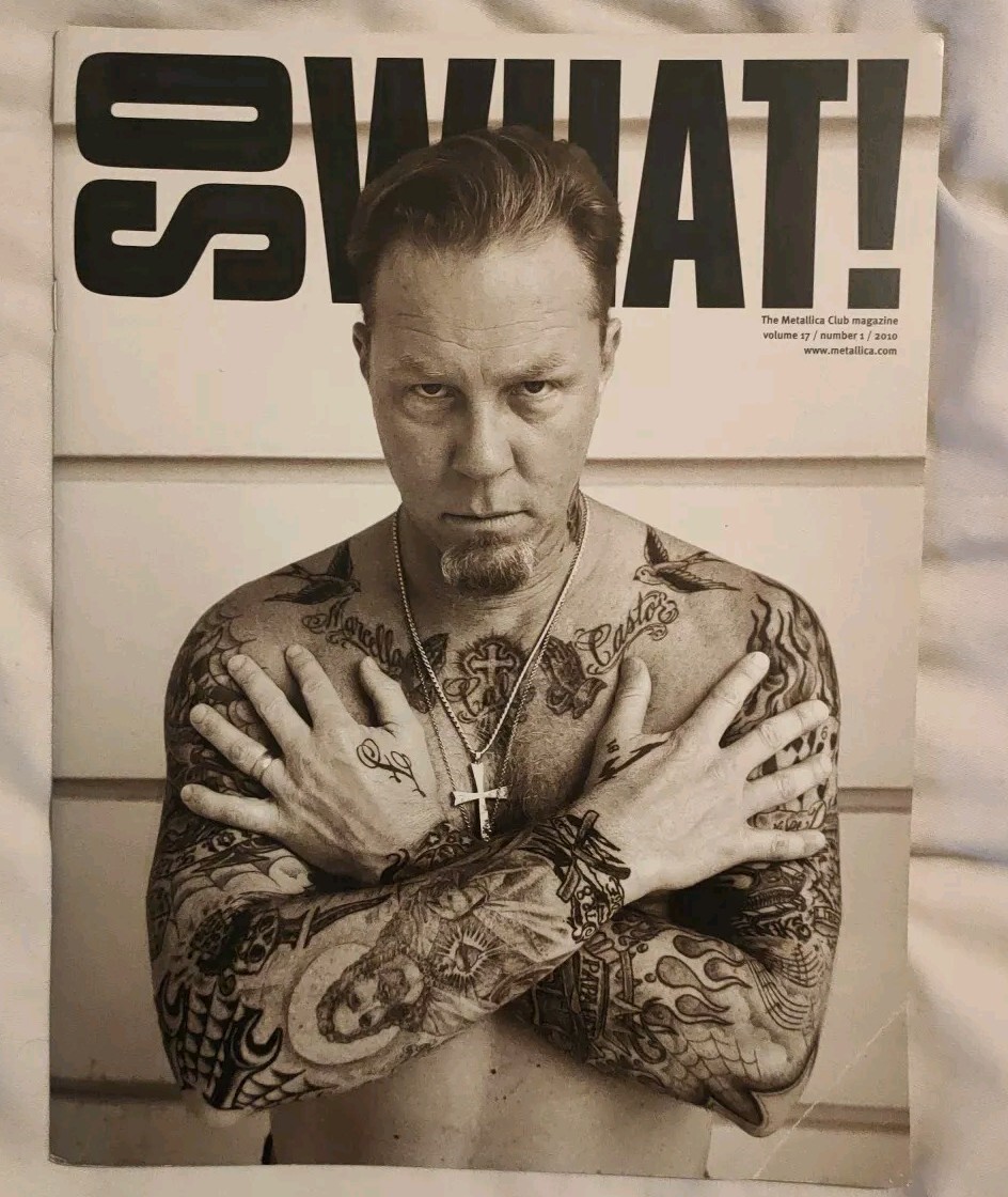 Metallica So What Volume 17 Number 1 Official Fan Club Magazine