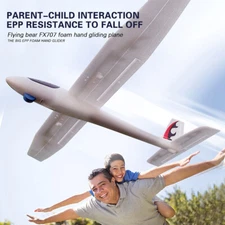 FX707S Airplane Hand  Glider Throwing Soft Foam Model DIY Aircraft Toys for Kids