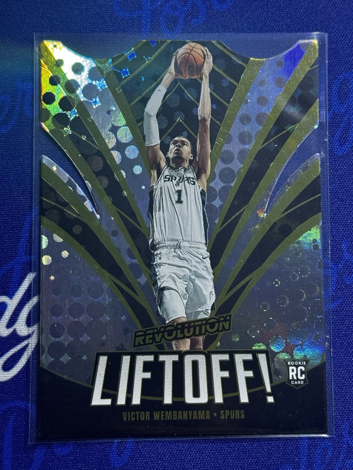2023-24 Revolution Victor Wembanyama Liftoff Die Cut Rookie RC #6 Spurs