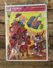 Looney Tunes Warner Bros Bugs Bunny And Elmer Fudd 1978 Whitman Frame-Tray Y4542