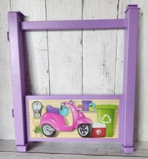 2020 Barbie 3 Story Dreamhouse GNH53 Replacement Purple Garage Wall