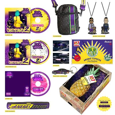 Sammelauflösung von 250 Fan Deluxe Boxen Rap, Pop, Rock, Metal, Dance, Raggae