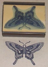 Amazing Butterfly rubber stamp by Amazing Arts- detail 