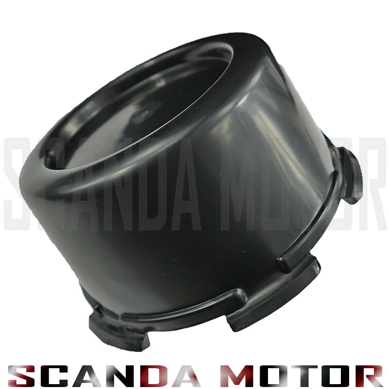 Tapacubos centrales negros para camioneta Nissan Frontier Pathfinder 1986-1995  Foto 2 de 3