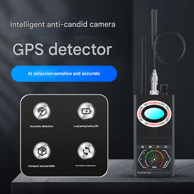 Anti-Spy Wireless Camera RF Detector GSM Bug GPS Tracker Finder Scanner Device