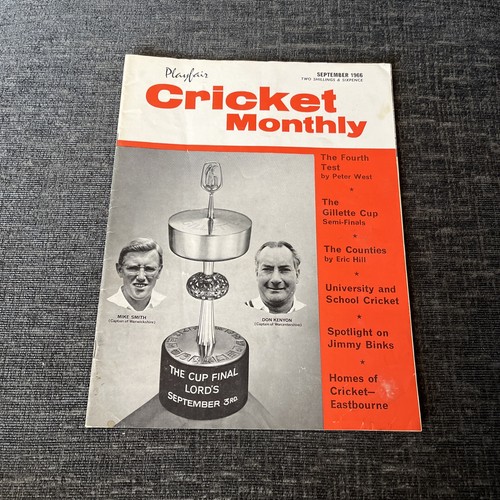 Playfair Cricket Monatsmagazin - September 1966