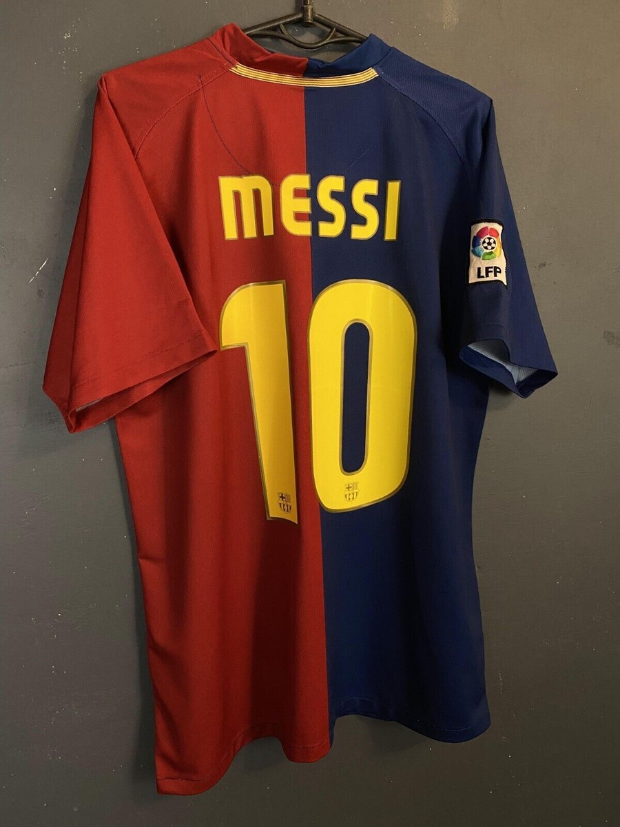 ※正規品 メッシ FCバルセロナ2008-2009 LEO MESSI MEN FC BARCELONA 2008/2009 SOCCER FOOTBALL SHIRT