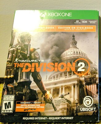 Tom Clancy's The Division 2 - Xbox One Gold Steelbook Edition
