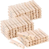 50 Klammern Aus Echtem Holz - Holzklammern - Klammer WäScheklammern