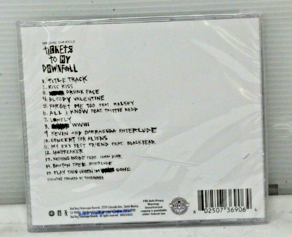 Machine Gun Kelly - Tickets to my Downfall (CD) - NEW (Read Des