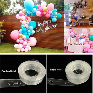 5m Balloon Decorate Strip Arch Garland Connect Chain Diy Tape