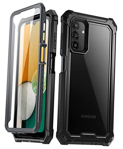 Guardian Series Case Designed for Samsung Galaxy A13 5G, Full-Body Black/Clear