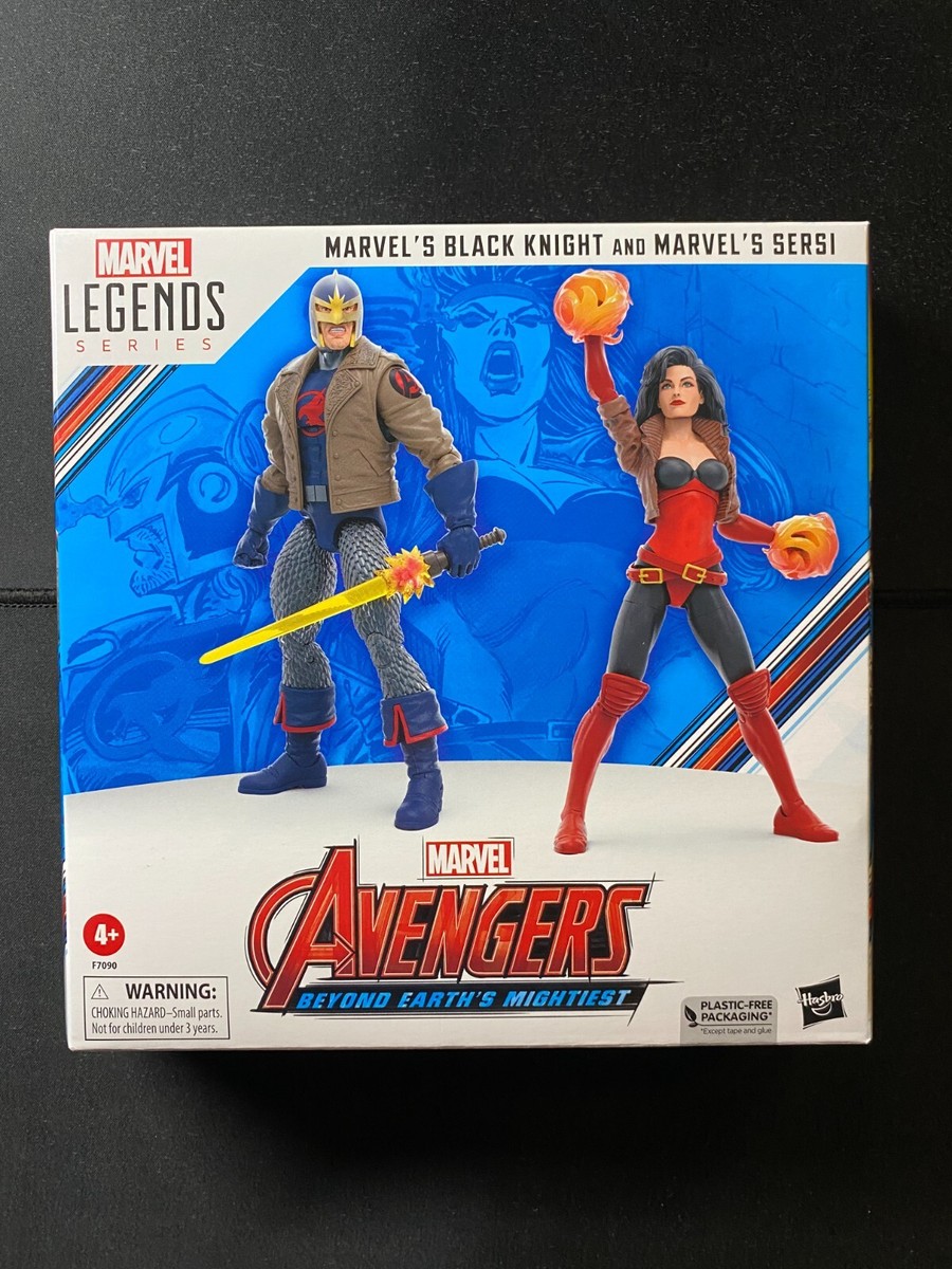 Marvel Legends BLACK KNIGHT & SERSI The Avengers 60th Anniversary