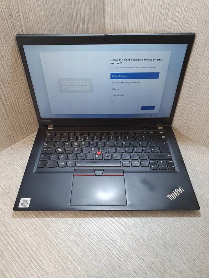 Lenovo ThinkPad T14s G1 · i5-10310U · 8GB · 180GB, photo 1 of 5
