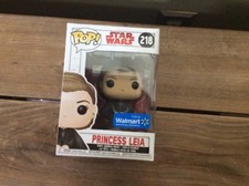 Funko Pop Star Wars Last Jedi Princess Leia #218 Walmart Exclusive 