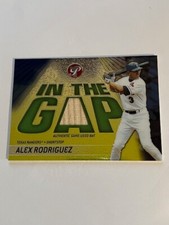 2002 Topps Pristine Alex Rodriguez In the Gap Game-Used Bat #'d 355/425  IG-AR