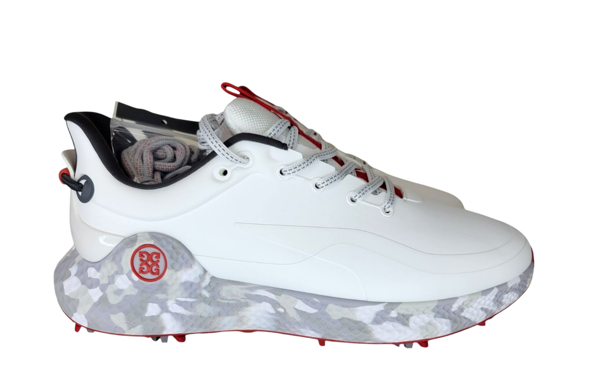NEW G/FORE MG4+ O2 G/LOCK Camo Mid Sole Golf Shoe Snow Charcoal