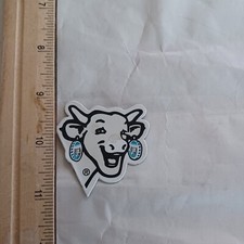 Vintage Refrigerator Magnet, The Laughing Cow Magnet, + Magnet Ship .25c