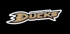 ANAHEIM DUCKS Logo Sticker  Puck Stickers Car  NHL Hockey Decal Ice Net Stick