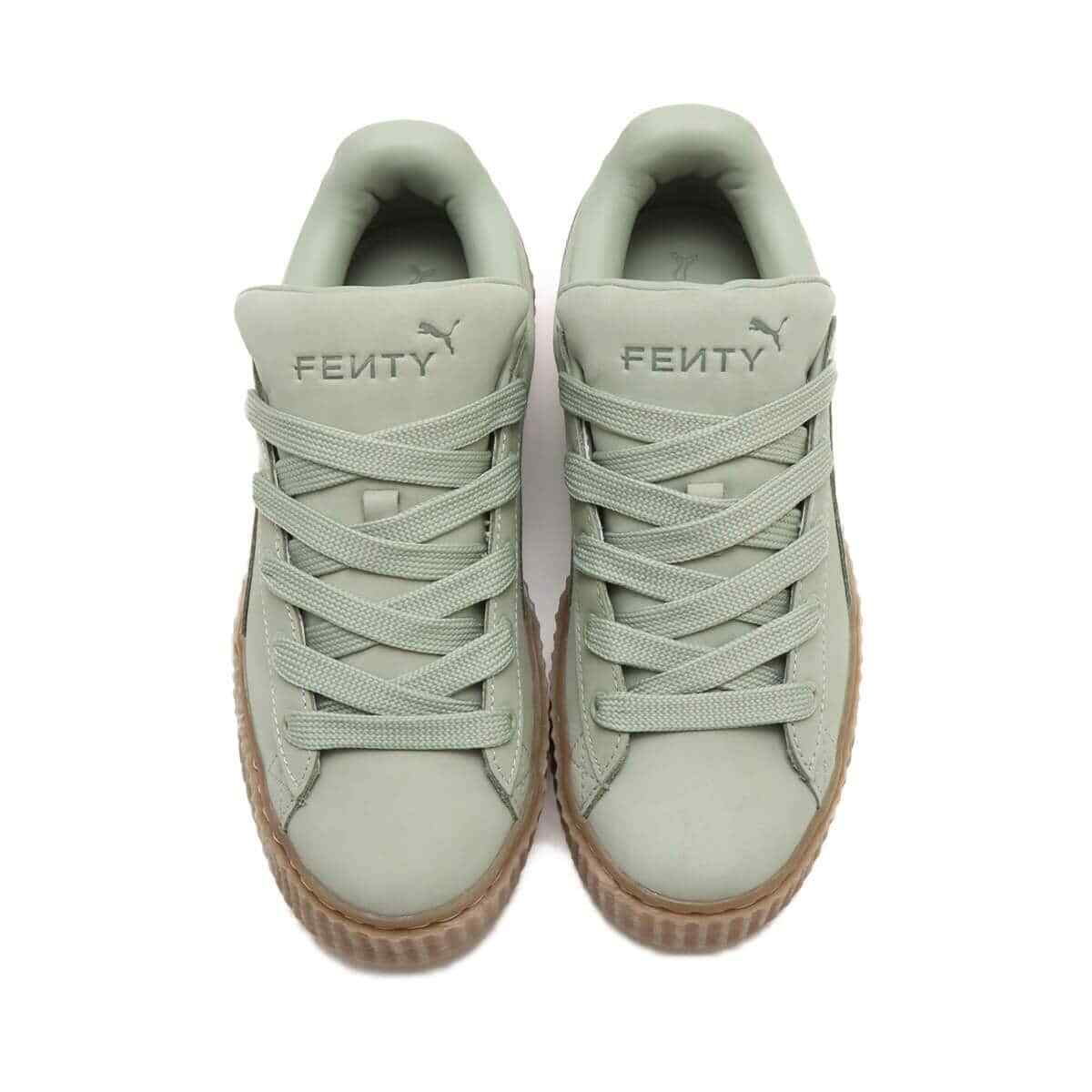 396813-02 Fenty Puma Creeper Phatty Nubuck Green Fog Puma 