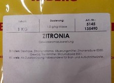 Wiberg Zitronia 1 kg, Zitrone, Gewürz, Gewürze,
