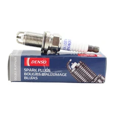 Double Platinum Spark Plug (Gap 0.044) Denso 3253 For Audi Lexus Porsche Toyota
