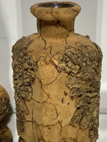 VTG. Mid Century Cork wrapped bottle Italian Decanter made in Italy - Picture 12 of 19