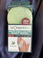 SPONGEABLES ANTI~CELLULITE BODY WASH SEAWEED EXTRACT WITH CAFFEINE